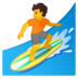 安卓系统里的个人冲浪emoji表情