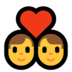 Windows系统里的情侣：伙计，伙计emoji表情