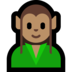 Windows系统里的精灵：中等肤色emoji表情