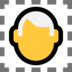 Windows系统里的白发emoji表情