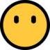 Windows系统里的没有嘴的脸emoji表情