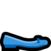 Windows系统里的平底鞋emoji表情