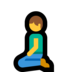 Windows系统里的跪着的人emoji表情