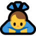 Windows系统里的男子鞠躬emoji表情