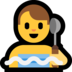 Windows系统里的在潮湿的房间里的男人emoji表情