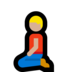 Windows系统里的跪男：中浅肤色emoji表情