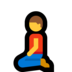 Windows系统里的跪着的人emoji表情