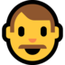 Windows系统里的男人emoji表情
