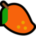 Windows系统里的芒果emoji表情