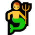 Windows系统里的人鱼emoji表情