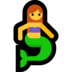 Windows系统里的美人鱼emoji表情