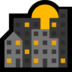 Windows系统里的日落emoji表情