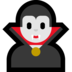Windows系统里的吸血鬼emoji表情