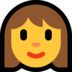 Windows系统里的女人emoji表情