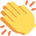 Twitter里的拍手emoji表情