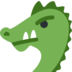 Twitter里的龙脸emoji表情