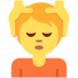 Twitter里的按摩的人emoji表情