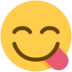 Twitter里的馋嘴的笑脸emoji表情