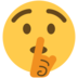Twitter里的嘘声的脸emoji表情