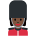 Twitter里的女警卫：深色肤色emoji表情