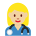 Twitter里的女保健员：中浅肤色emoji表情