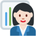 Twitter里的女上班族：肤色浅emoji表情