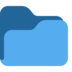 Twitter里的文件文件夹emoji表情