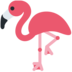 Twitter里的火烈鸟emoji表情