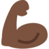 Twitter里的屈肌二头肌：深色肤色emoji表情