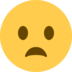 Twitter里的微微张嘴的脸emoji表情