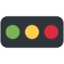 Twitter里的水平交通灯emoji表情