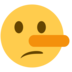 Twitter里的长鼻子的脸emoji表情
