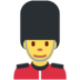 Twitter里的男警卫emoji表情
