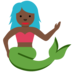 Twitter里的美人鱼：深色肤色emoji表情