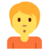 Twitter里的撅嘴的人emoji表情
