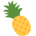 Twitter里的菠萝emoji表情