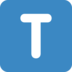 Twitter里的区域指示器符号字母Temoji表情