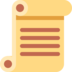 Twitter里的纸卷emoji表情