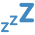 Twitter里的ZZZ、困emoji表情