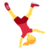Twitter里的侧手翻的女人emoji表情