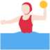 Twitter里的女子水球：浅肤色emoji表情