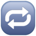 WhatsApp里的重复按钮emoji表情