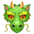 WhatsApp里的龙脸emoji表情