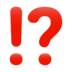 WhatsApp里的感叹号问号emoji表情