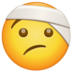 WhatsApp里的带头巾的脸emoji表情