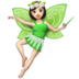 WhatsApp里的仙女：浅肤色emoji表情
