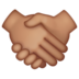 WhatsApp里的握手，4型emoji表情