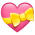 WhatsApp里的心形礼物emoji表情