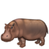 WhatsApp里的河马emoji表情