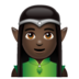 WhatsApp里的男精灵：深色肤色emoji表情